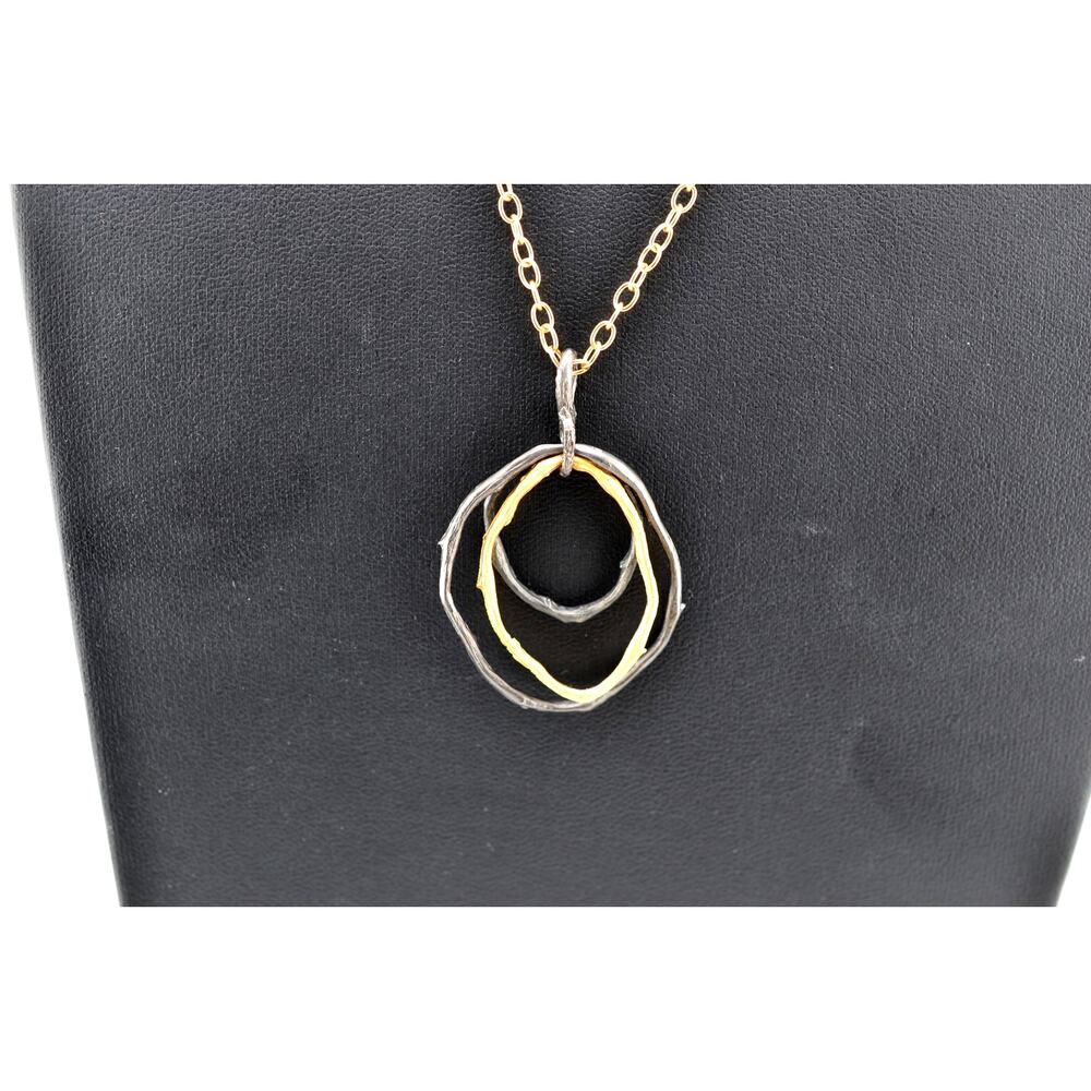 Michael Michaud Triple Driftwood Pendant Necklace